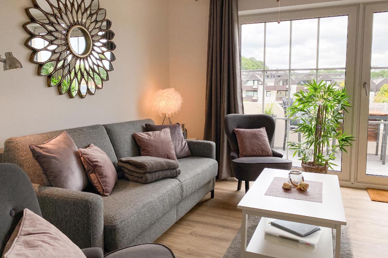 האריסלי Fewo1846 Strandresidenz Wassersleben - Muschelnest - Stilvolles Studioapartment Mit Balkon מראה חיצוני תמונה